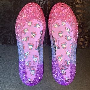🌈Little girls Unicorn 🦄 sandals 🌈